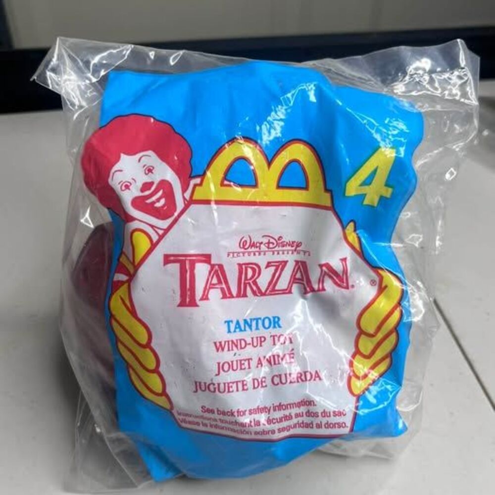 McDonald's Disney Tarzan Tantor Wind-Up Toy
